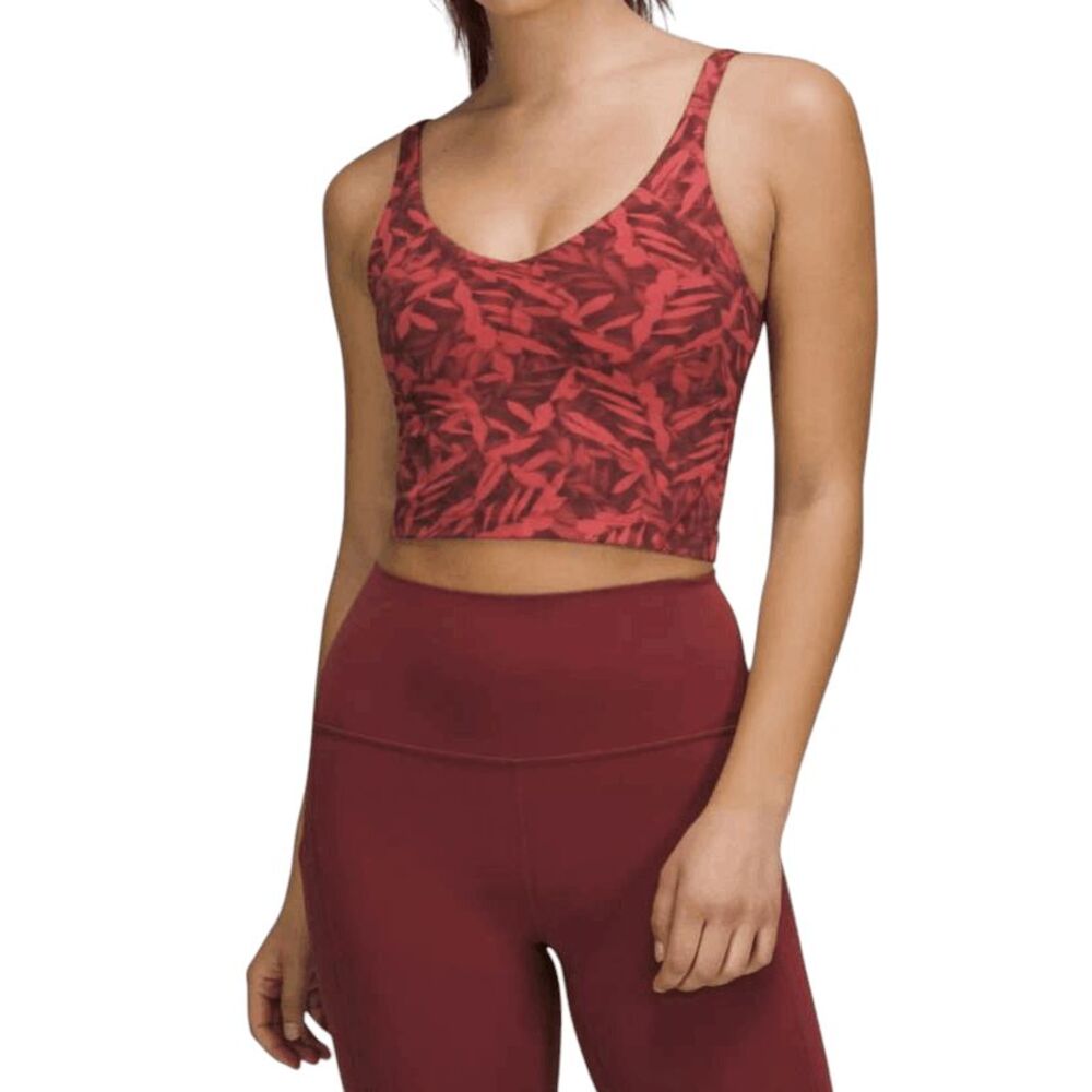 LULULEMON ATHLETICA Align Cropped Tank Size 8